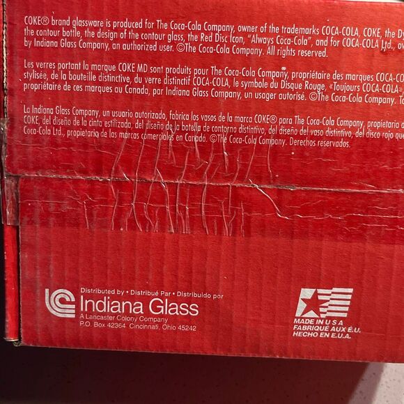 Vintage 1997 Coca-Cola Winter Baby Polar Cub and Seal Glasses Christmas 16 oz Tu - Picture 4 of 7